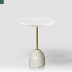 Nature Marble material  sofa side table