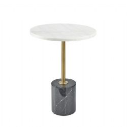 sofa side table with Nature Marble material