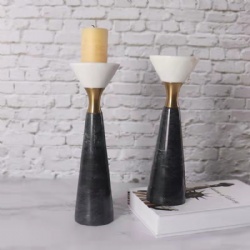 Classic and durable marble  candle holder
