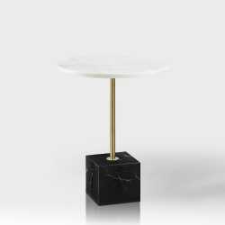 	special design with marble material   side table