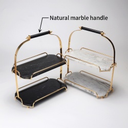 Luxury  Marble  Display Jewelry  Storage Shelf