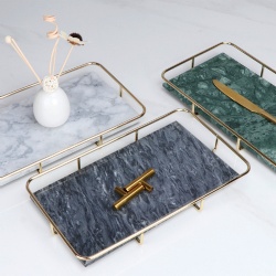 Keep worksurfaces orderly with marble tray